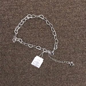 NWT Lia Sophia Silver anklet